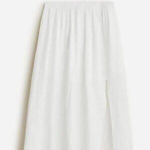 J.Crew Side-Slit Soft Gauze Maxi Skirt